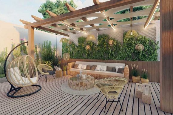 Création d'une terrasse surélevée en bois - Beynost - Ma Terrasse